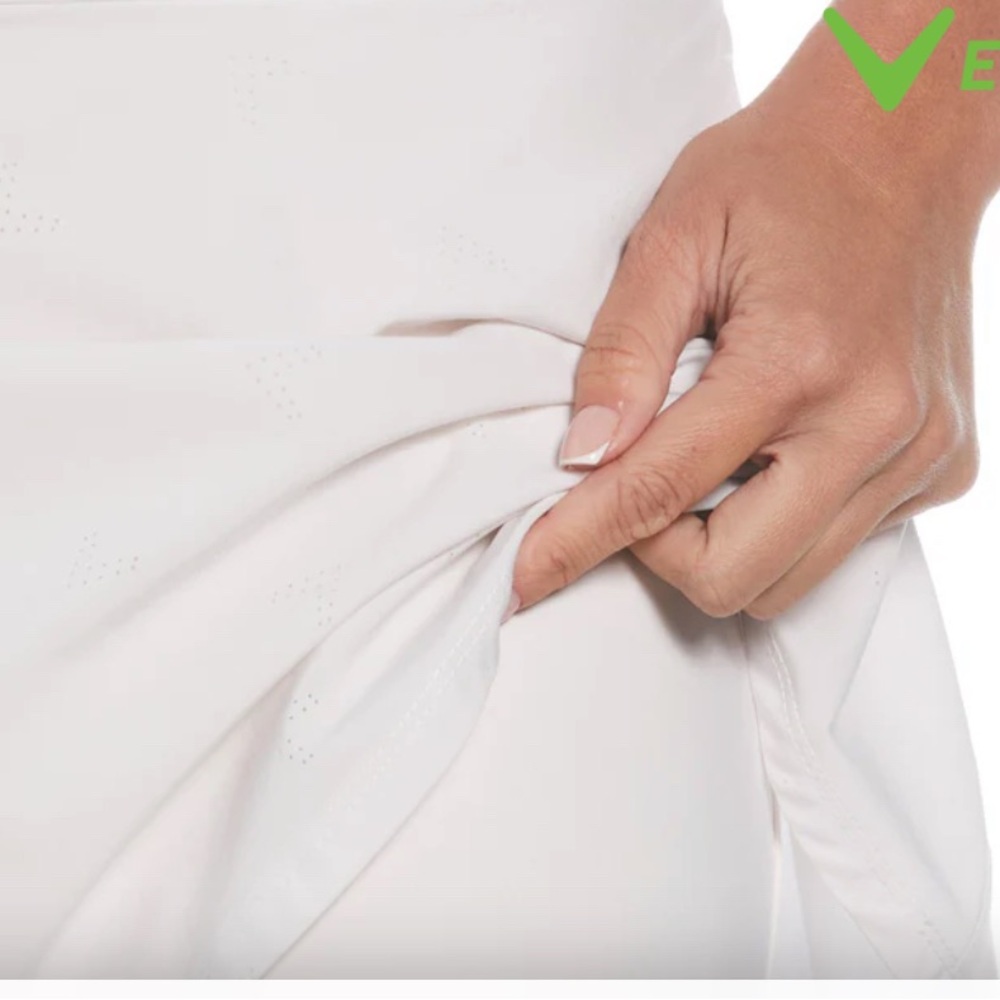 White Golf Skirt